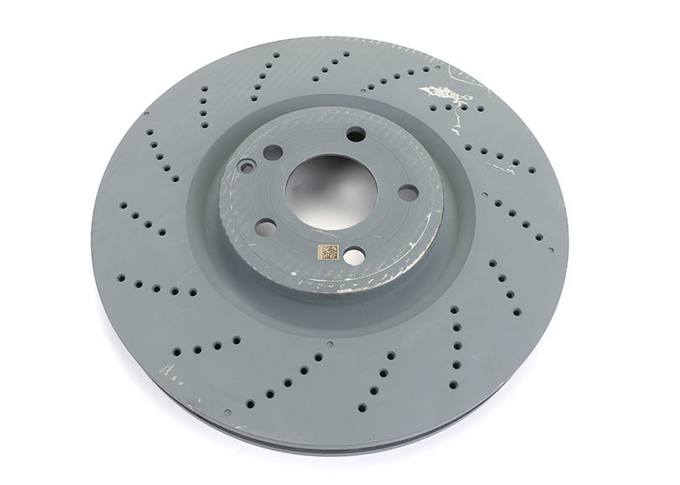 Mercedes Disc Brake Rotor - Front (Cross-Drilled)